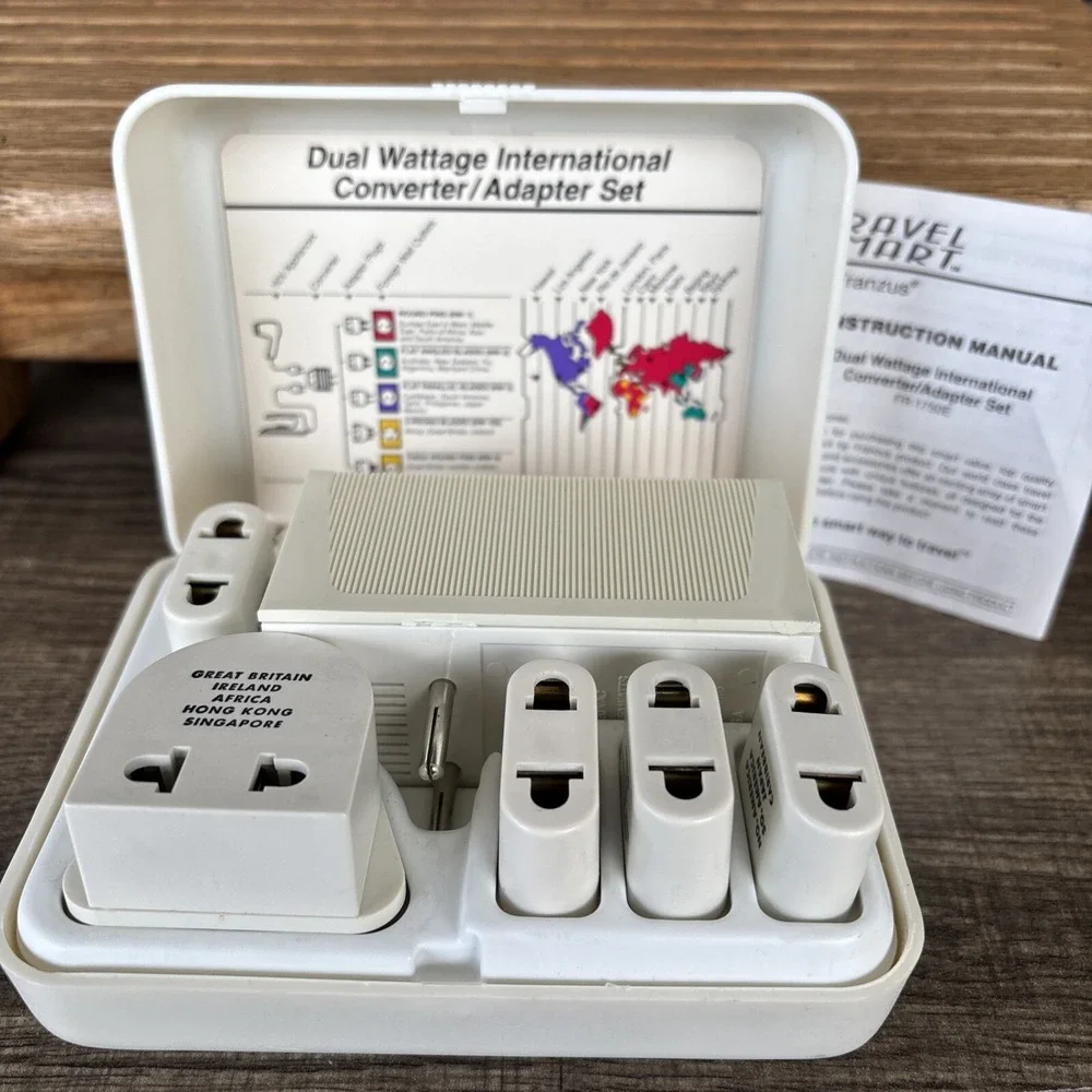 Vintage FRANZUS Travel-Tech Worldwide Electricity Converter/Adapter High Wattage